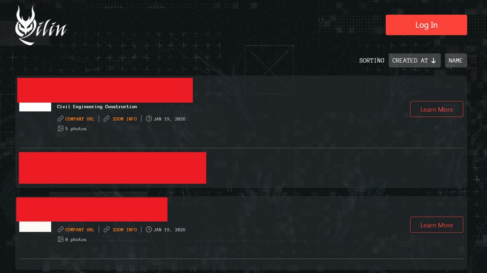ダークウェブ上のランサムウェアグループの公開サイト